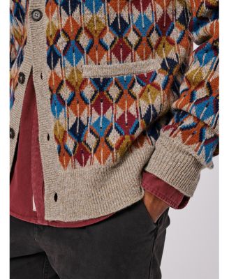 Men's Kestral Wool Blend Cardigan Sweater