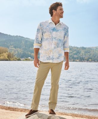 Men's Straight Fit Stretch Boracay Island Chino Pants