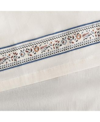 Richmark 1.5" Rod Pocket Tailored Valance for Windows 70" x 15" Natural