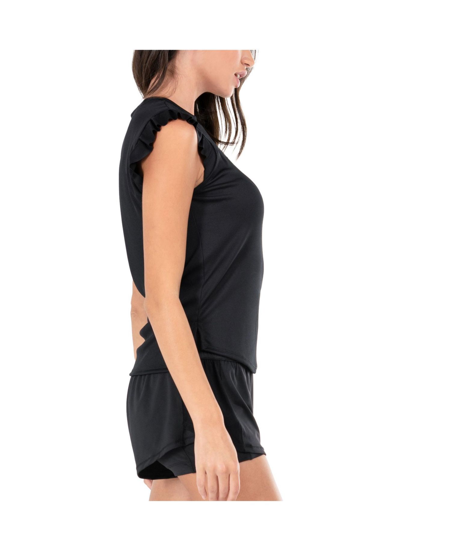 Women's Bring It on Ribbed Tennis Tank Top