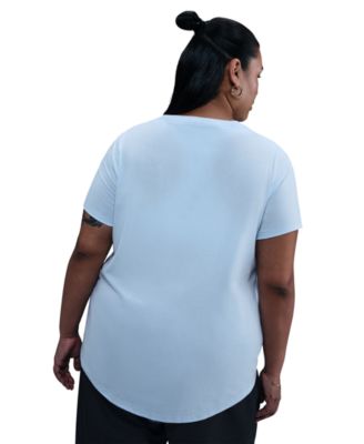 Plus Size Active Sportswear Essentials Short-Sleeve Logo T-Shirt
