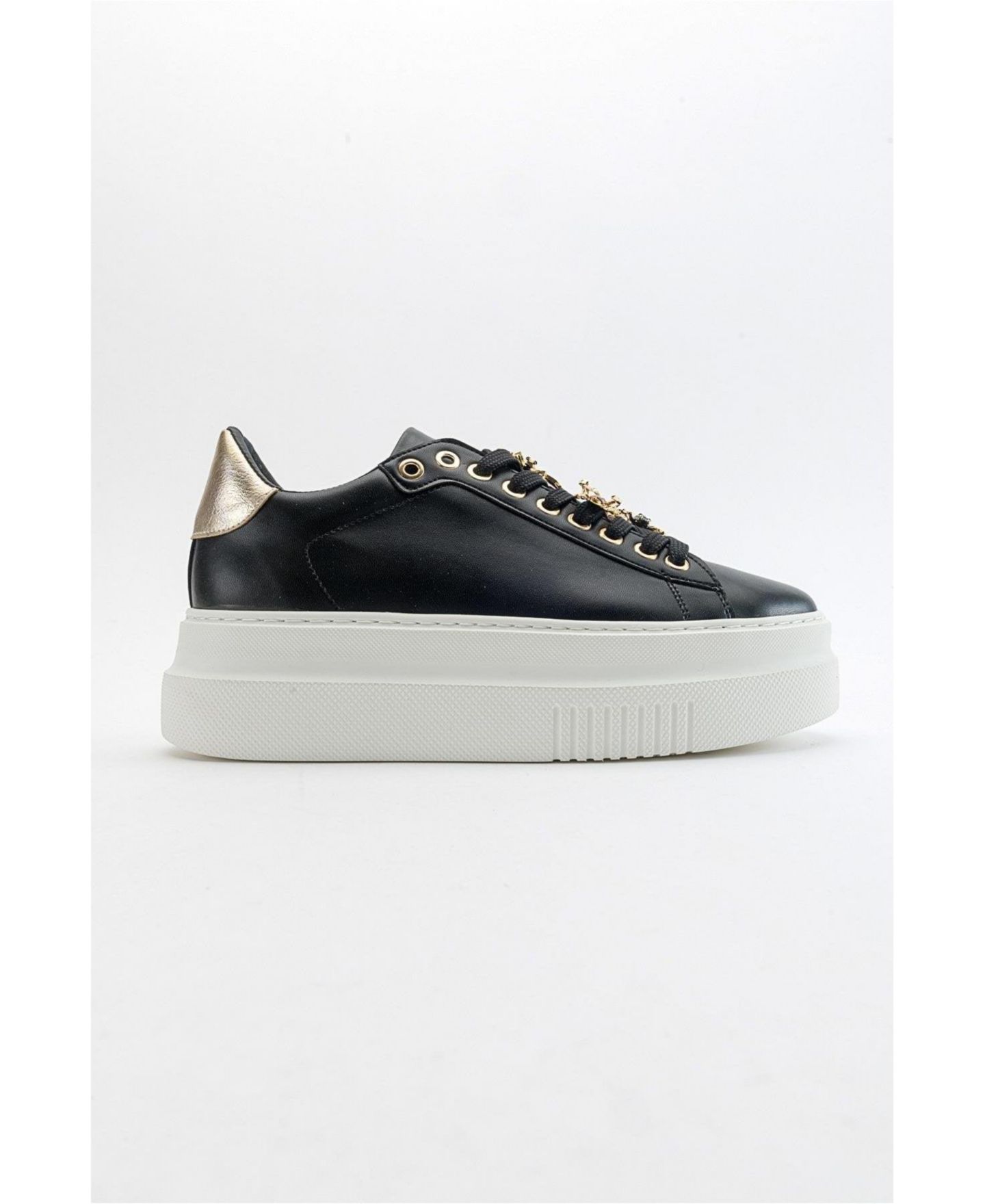 Женские кроссовки Prologue Shoes Ater Bee Buckle, цвет: Чёрная искусственная кожа — фото 7