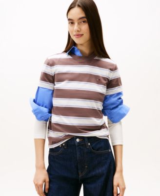 Women's Flag Jersey Crewneck T-Shirt