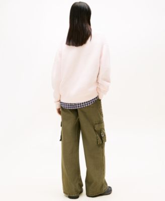 Women's Mock Neck Badge Sweater