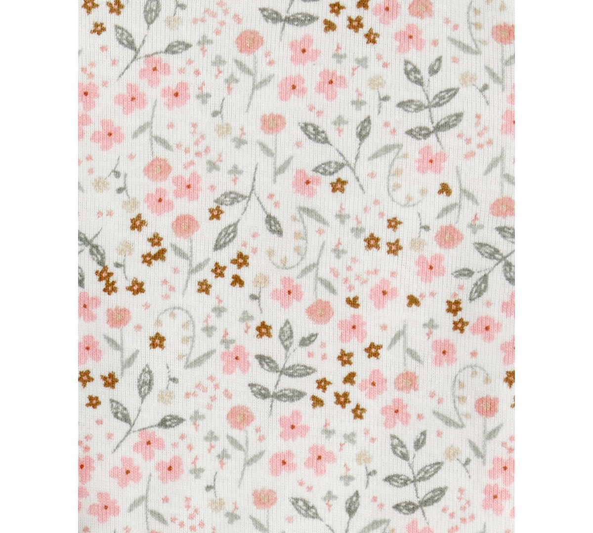 Carter's Baby Girls 3-Piece Floral Sweatshirt, Bodysuit and Pants Set