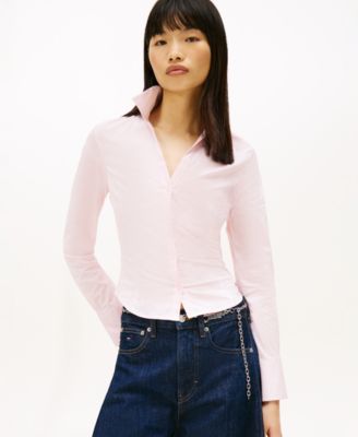 Tommy Jeans - Women's Baby Fit Long-Sleeve Shirt