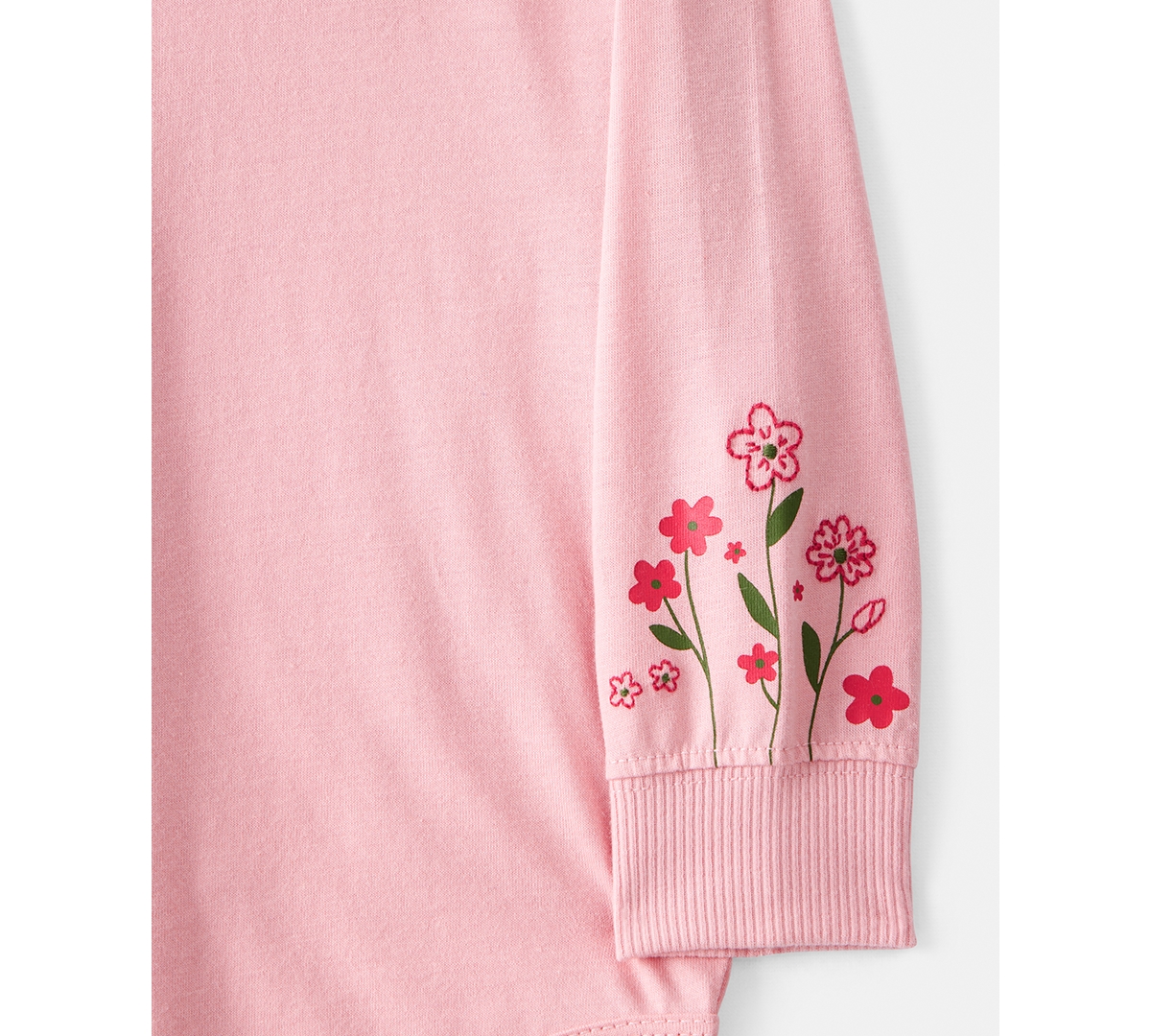 Carter's Baby Girls 2-Piece Floral Long-Sleeve Bodysuit and Pants Set