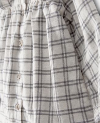 Baby Girls' Plaid Top, Pants and Headband, 3-Piece Set