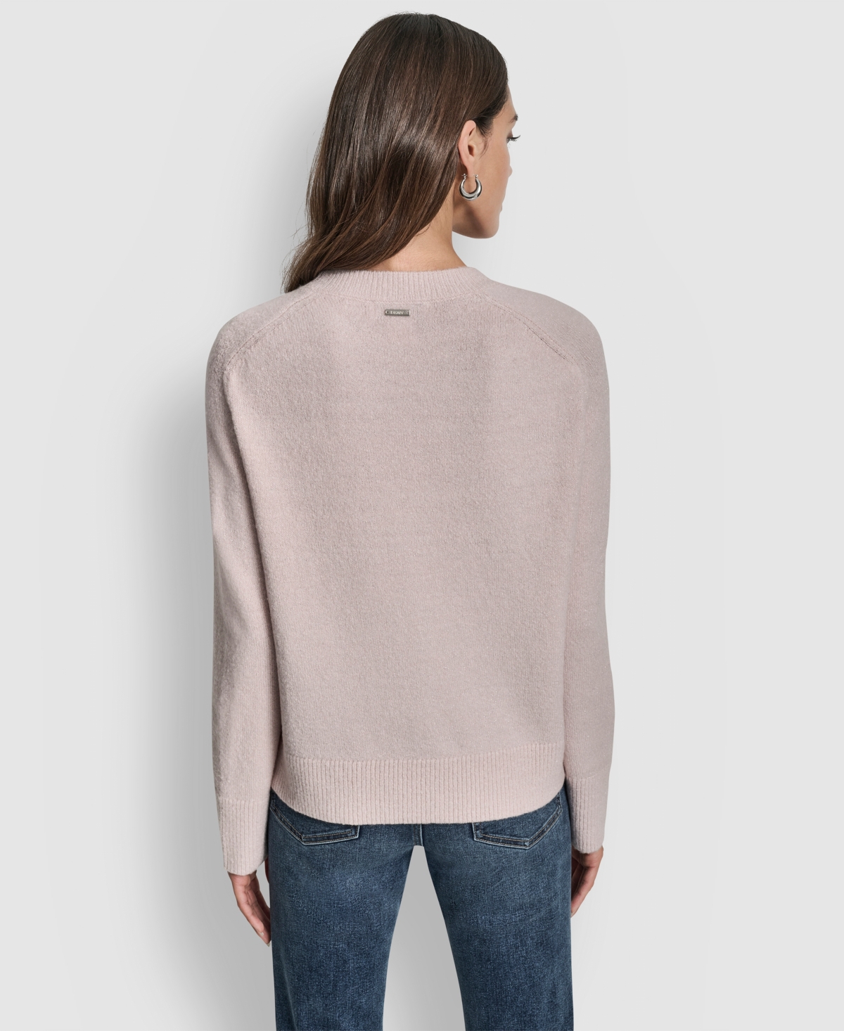 Dkny Jeans Women's Crewneck Long-Sleeve Sweater