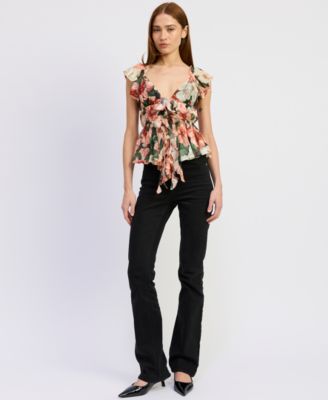 Women's Clarabell Sleeveless V-Neck Top