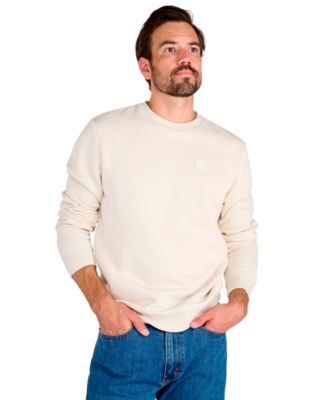 Men's Silicone Badge Crewneck Sweatshirt