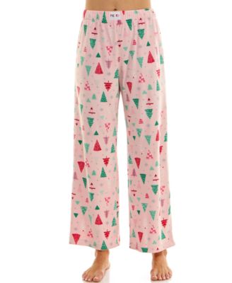 Women's Velour Open Leg Pull-On Pants