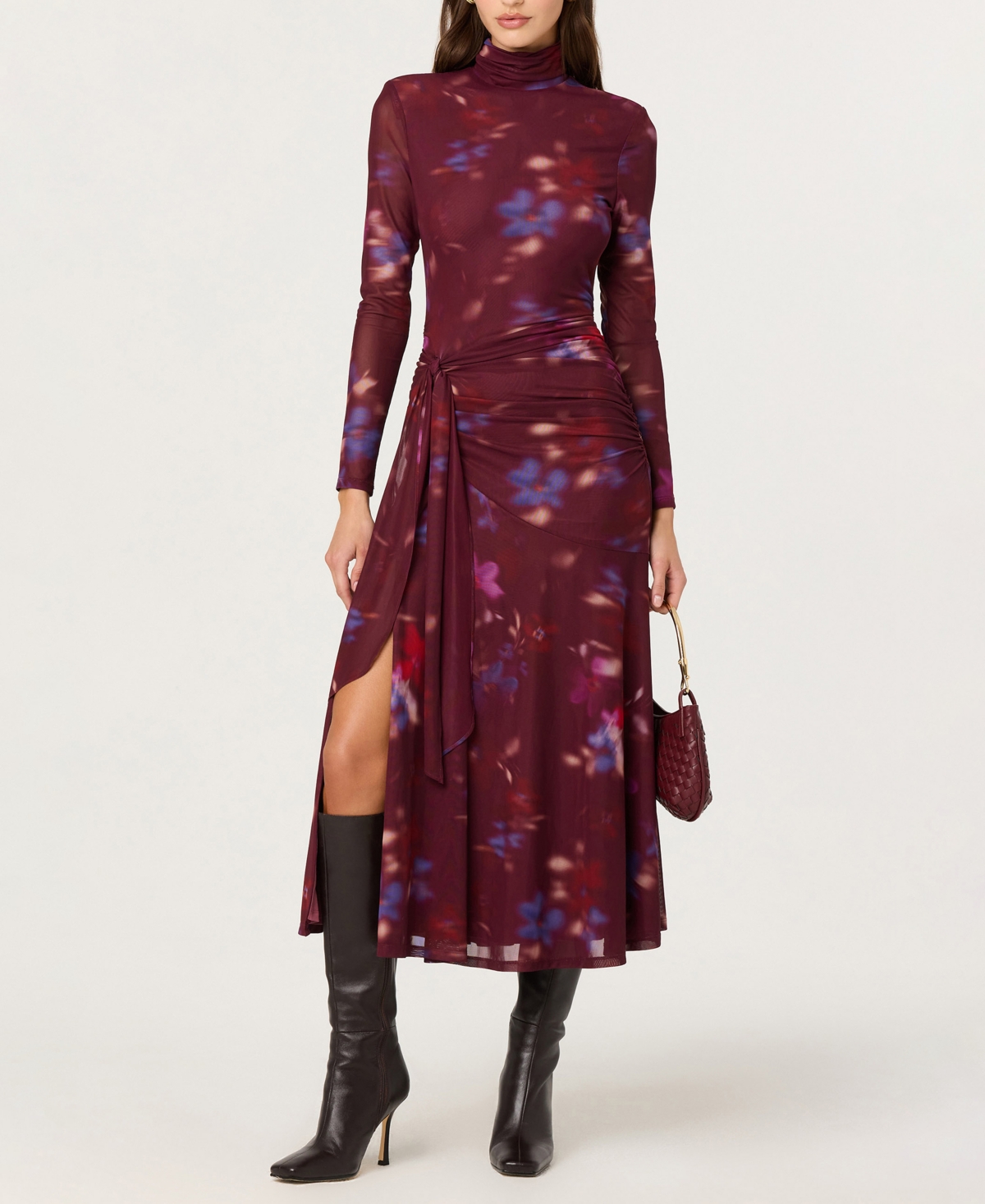 Astr the Label Women's Aubriella Turtle Neck Dress