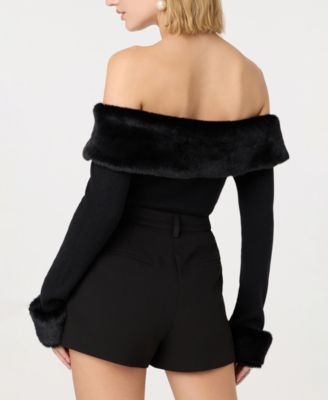 Women's Tabathia Off-The-Shoulder Sweater