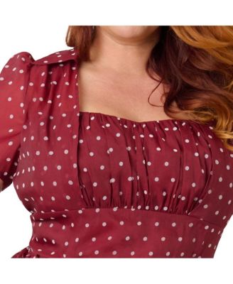 Plus Size 1950s Libby Swing Dress