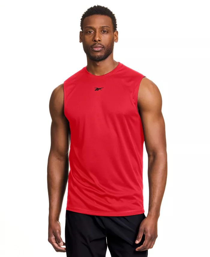 Men's Sleeveless Logo Tech Tank Top