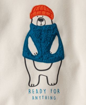 Boys' Toddler 2T-5T DayDream Bear Pull-On Sweatshirt