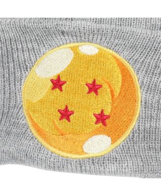 Men's 4 Star Dragonball Heather Acrylic Knit Cuff Beanie