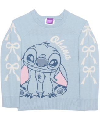 Girls' 2T-6X Stitch Long-Sleeve Top and Skirt, 2-Piece Set