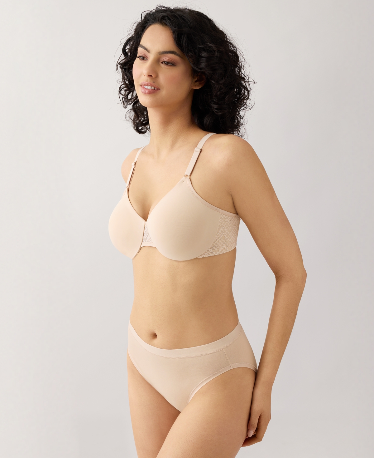 Wacoal Comfort Within Reach Seamless Underwire Bra In Neutral