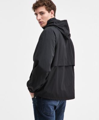 Men's Bento Water-Repellent Crinkle Windbreaker Jacket