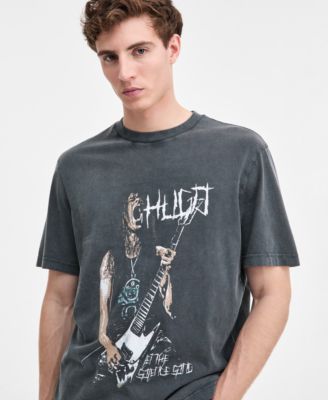 Men's Noctornix Cotton Graphic Short-Sleeve T-Shirt