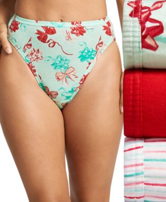 Women's Elance French Cut 3 Pack Underwear 1485 1487, Extended Sizes