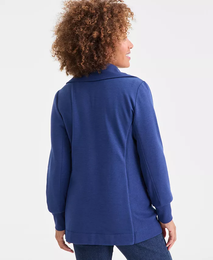 Women's Zip-Front Fleece Tunic - thumbnail 7