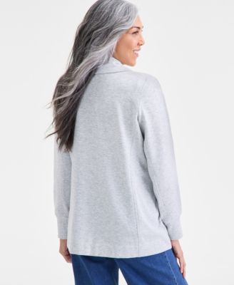 Women's Luxsoft Zip Front Tunic Fleece, Macy's Exclusive