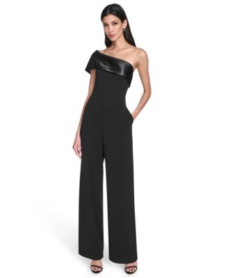 Eliza J - Women's One-Shoulder Jumpsuit