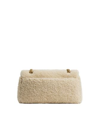 Tabby Medium Shearling Shoulder Bag 26