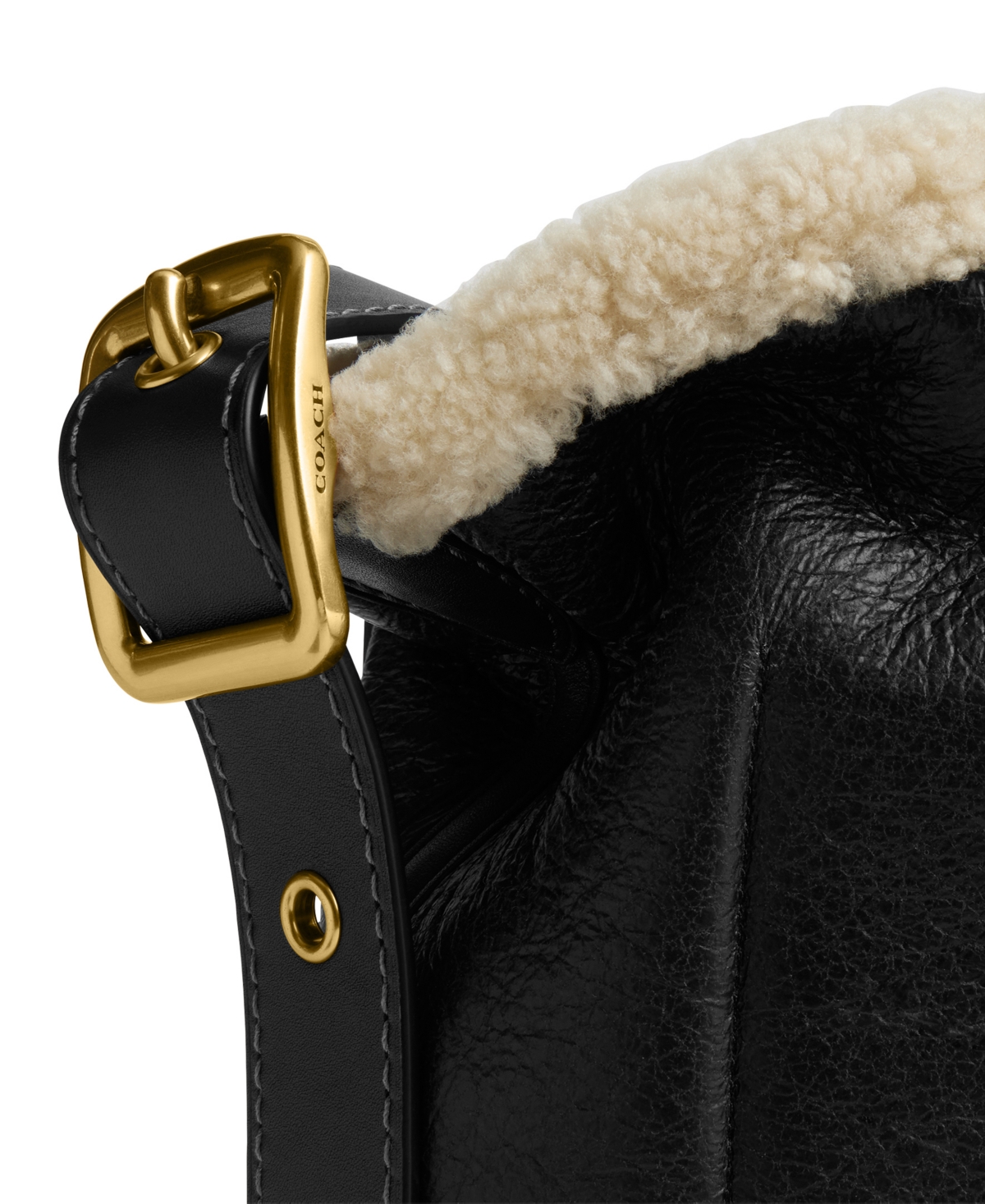 Coach Bleeker Trim Detail Bucket Bag