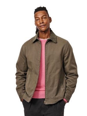 Men's Newland Canvas Harrington Utility Jacket