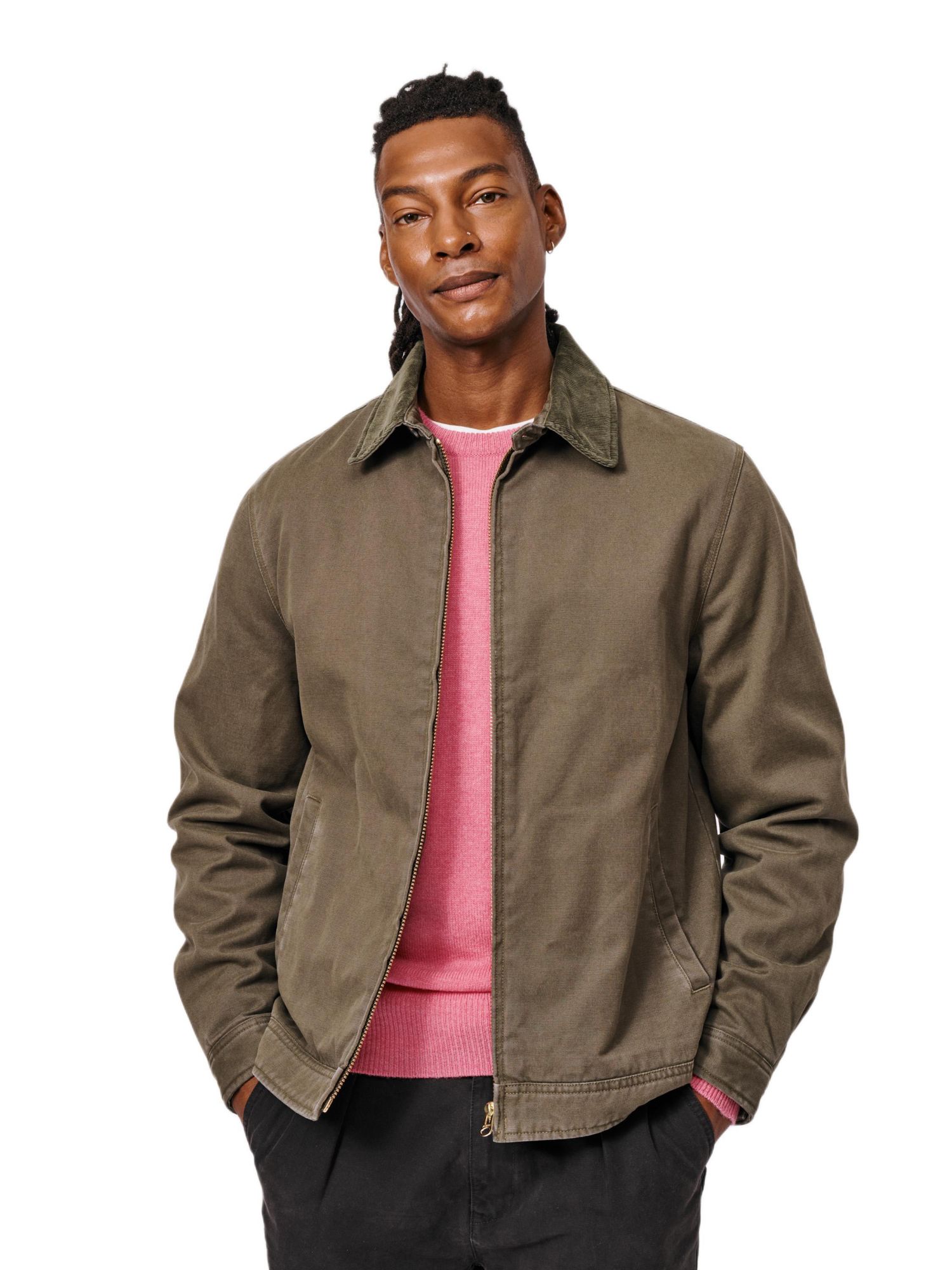 Men's Newland Canvas Harrington Utility Jacket
