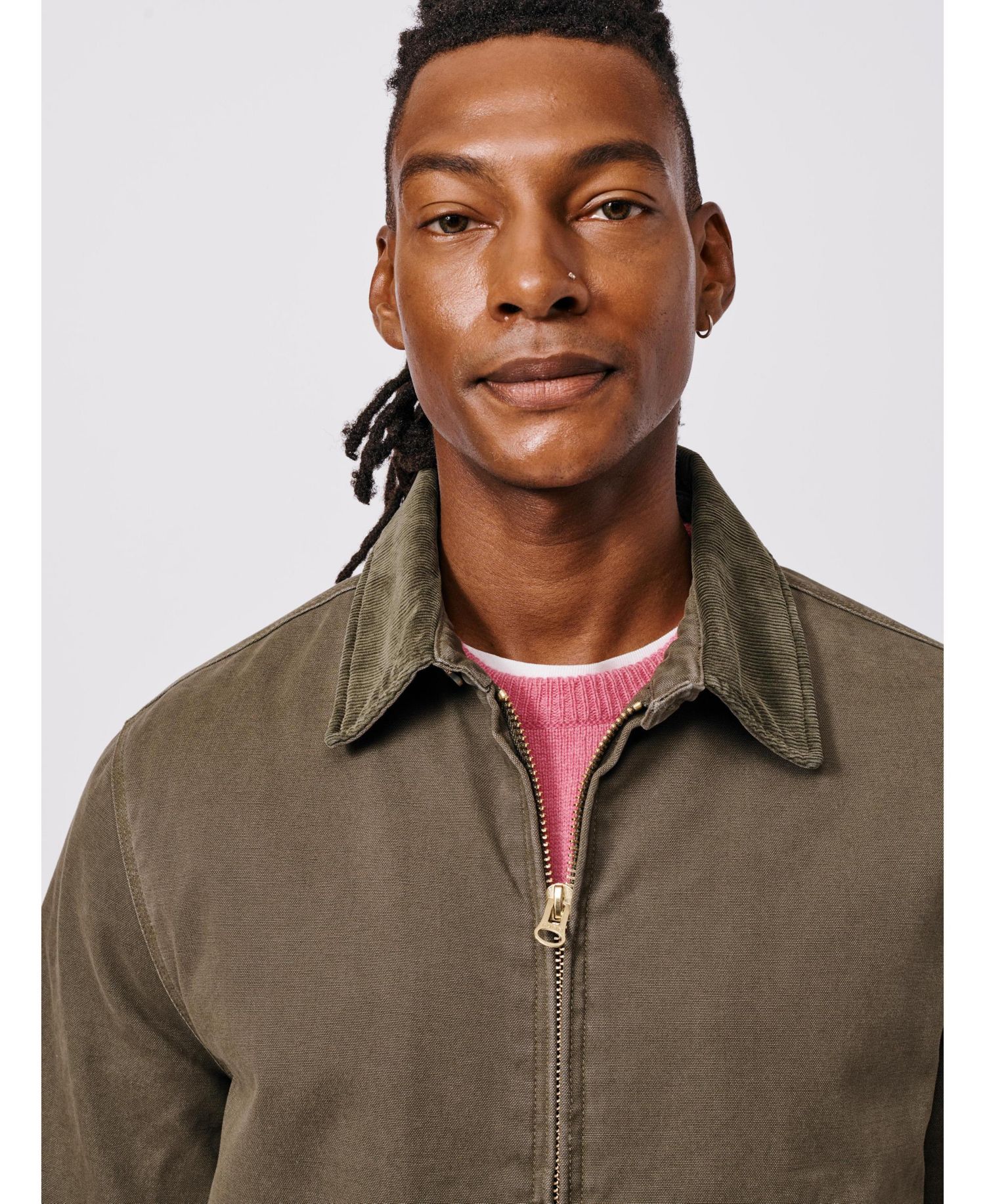 Men's Newland Canvas Harrington Utility Jacket