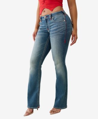 Women's Becca Bootcut Super T Flap Jeans