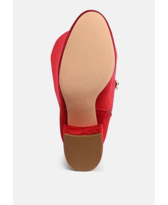 Womens Liama Minimal Drawstring Detail Knee-High