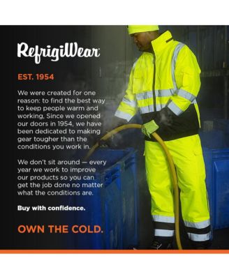 Big & Tall Hi Vis Insulated Waterproof Comfort Stretch Work Pants