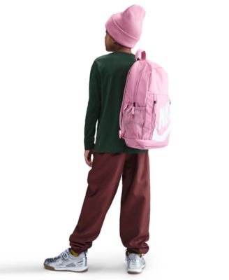 Boys and Girls Sportswear Logo Embroidered Long-Sleeve T-Shirt 