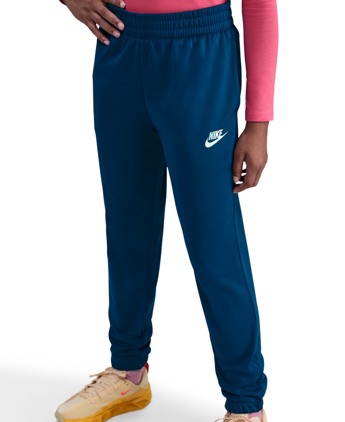 Nike Sportswear Big Kids Dri-fit Tracksuit, 2 Piece Set In Blue