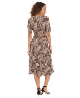 Women's Keyhole Side Tie Dress