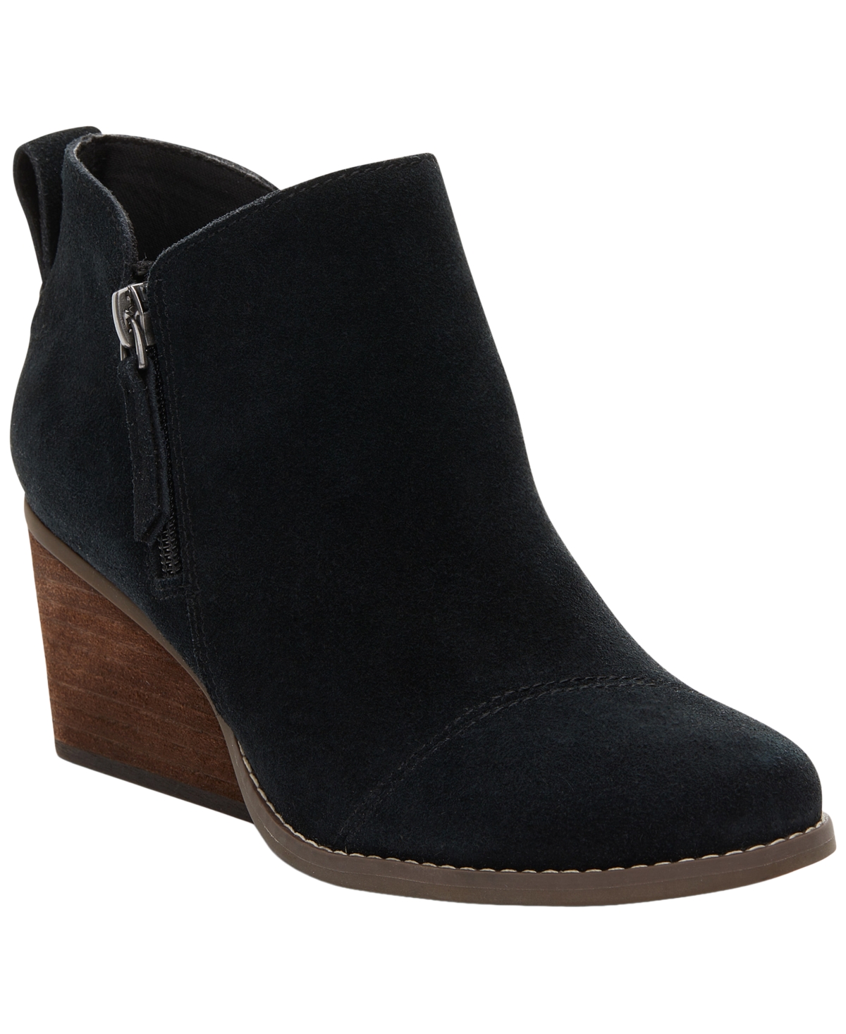Toms Women's Goldie Wedge Ankle Booties