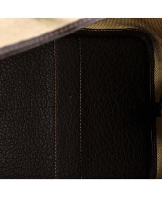 36 Garden Party Tote Toile and Leather