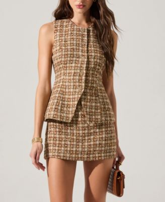 ASTR the Label - Women's Dilone Sleeveless Sheath Mini Dress