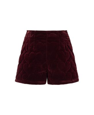 Women's Quilted Mini Shorts