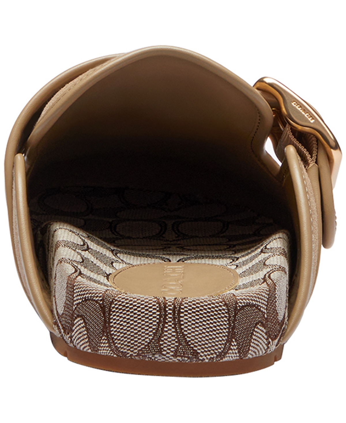 Coach Women's Archival Buckle Round Toe Clogs