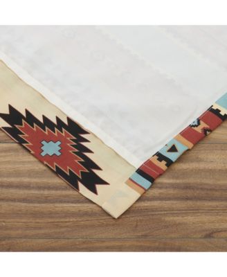 Red Rock Grommeted Blackout Curtain Panels Pair 48" x 84" Clay by Greenland Home Fashion