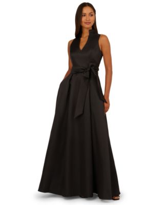 Adrianna Papell - Women's Sleeveless Notch Front Dress