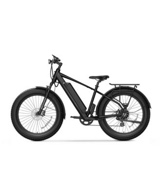 BQi Fat Tire eBike w/ up to 60 miles Max Operating Range and 28 MPH Max Speed