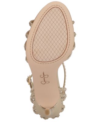 Women's Jivira Rhinestone Strappy Stiletto Sandals